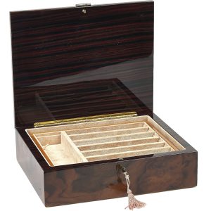 Luxury Italian Made Black Walnut Pen Box